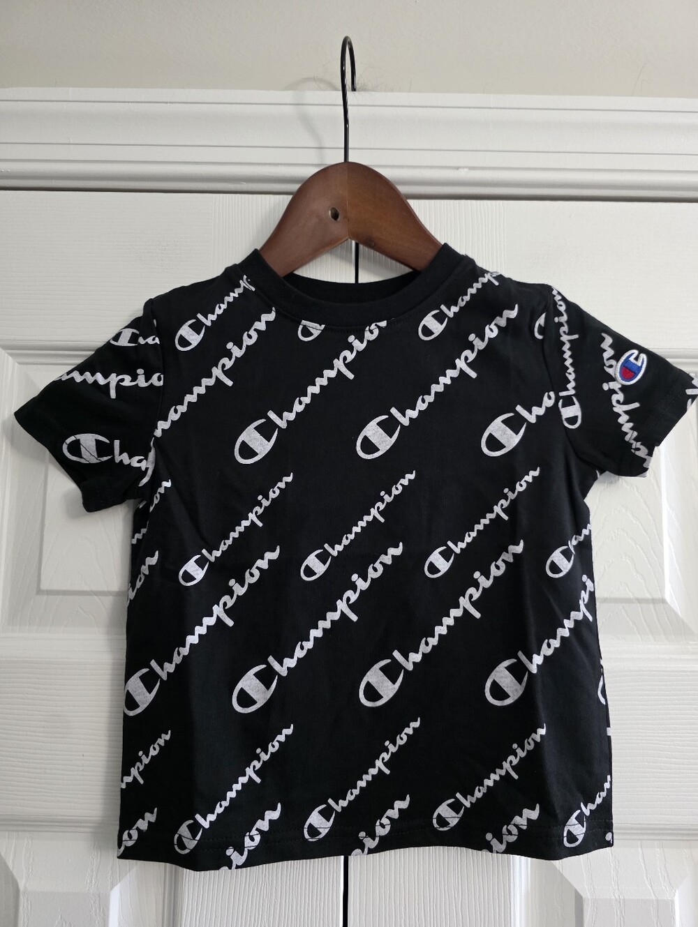 Champion Toddler T-Shirt Size 4 NWT Short Sleeve Logo Tee